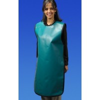 Palmero Healthcare Cling Shield® Adult Coat Apron - Lead Free - Slate Blue